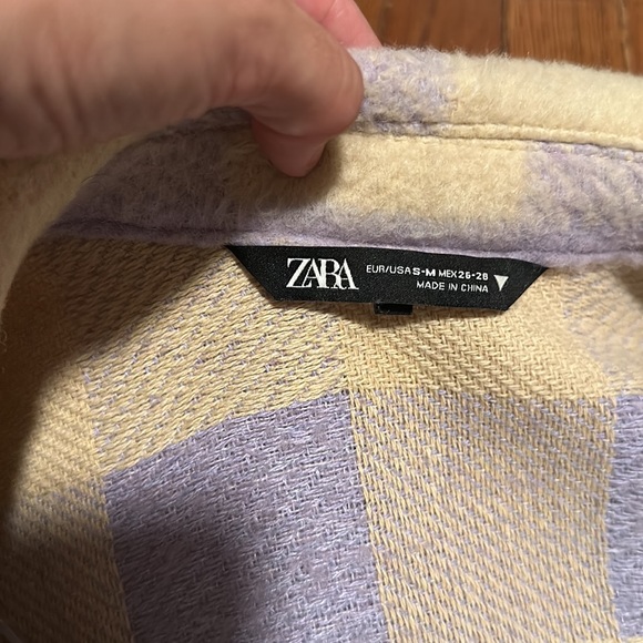 Zara plaid shacket - Picture 5 of 6